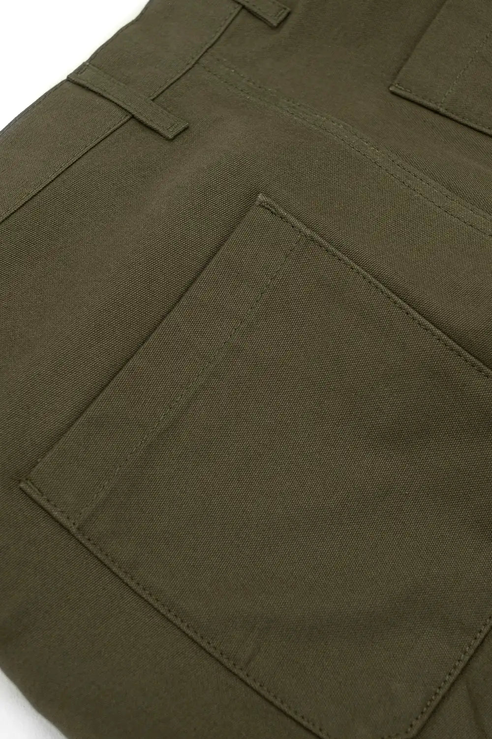 Billy Canvas Shorts / Olive