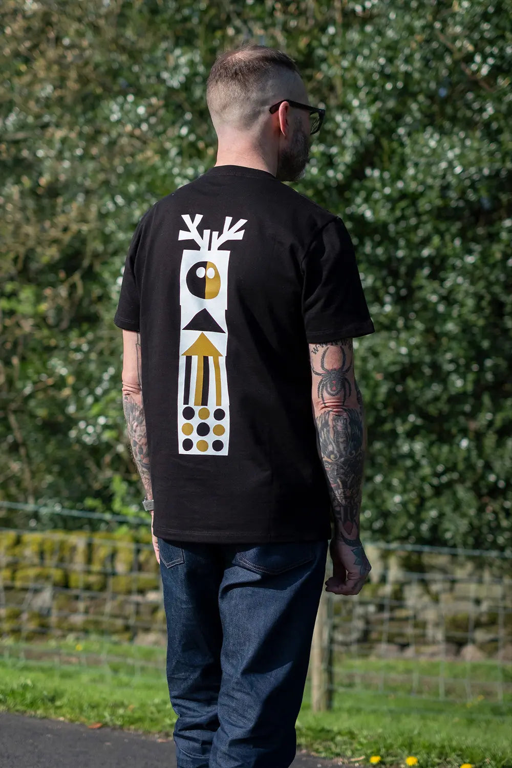 Nature Spirit Two Ton Tee Black