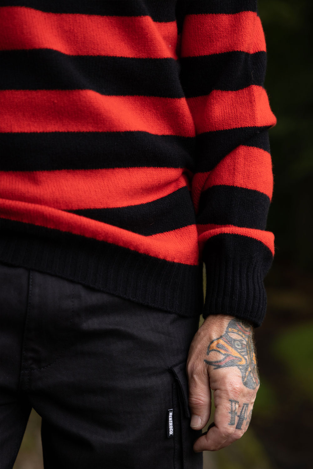 Menace Stripe Jumper
