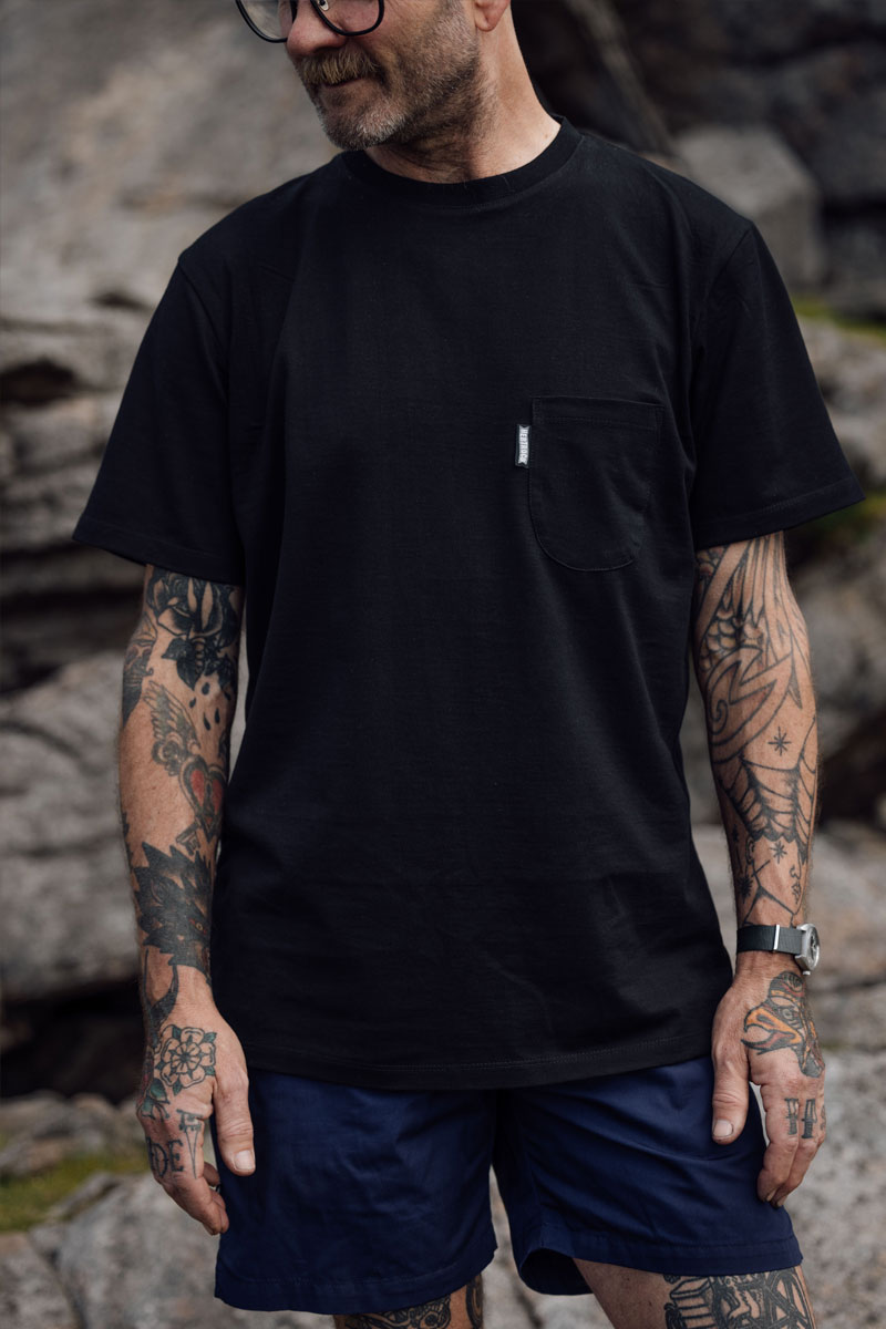 Black Pocket T-Shirt