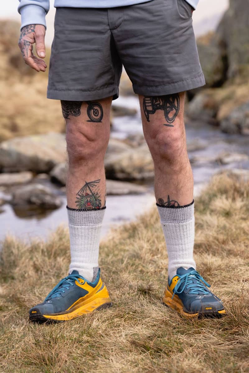 Merino Hiker Socks / Grey
