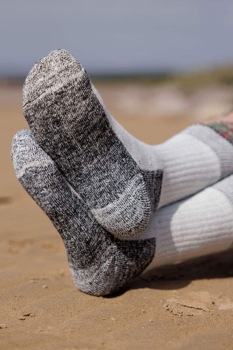 Merino Hiker Socks / Grey