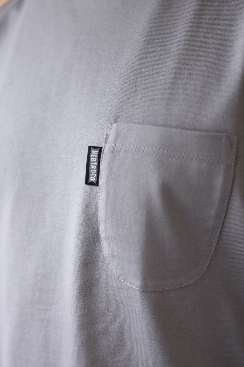 Grey Pocket T-Shirt