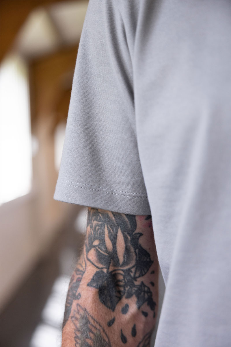 Grey Pocket T-Shirt