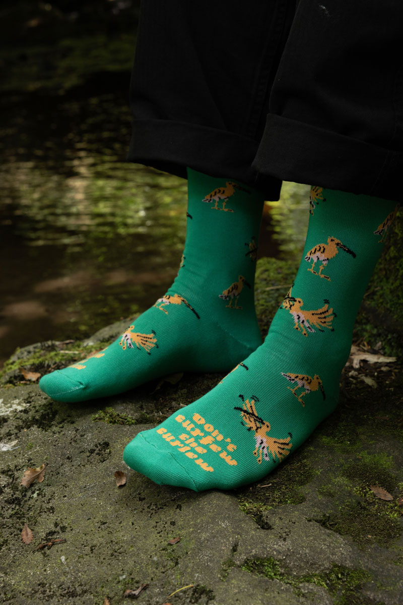 Curlew Socks / Heather Purple