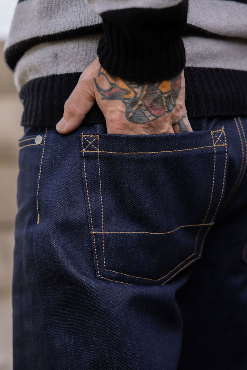 GVNR-16 Selvedge Denim Jeans / Indigo