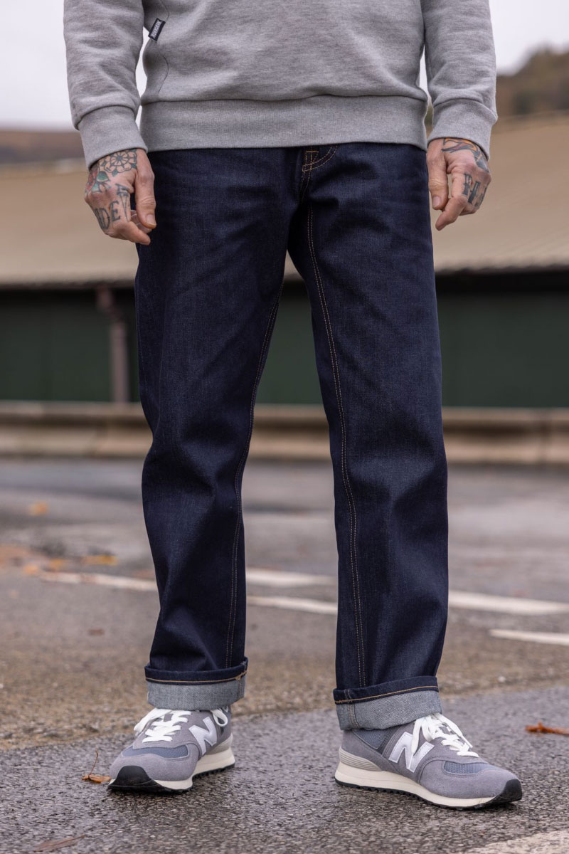 GVNR-16 Selvedge Denim Jeans / Indigo