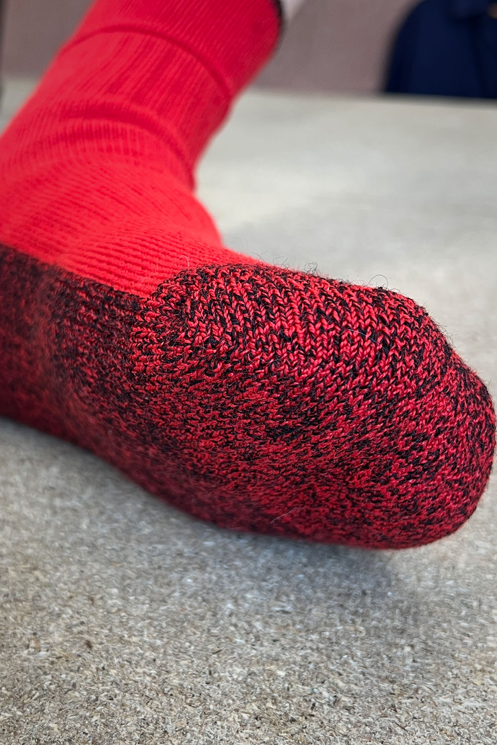 Merino Trail Socks / Red