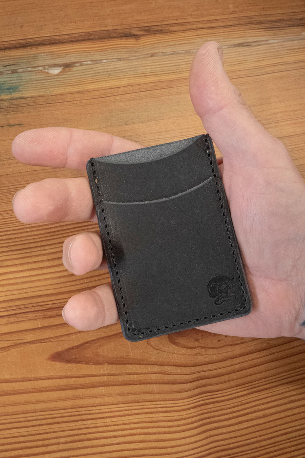 Minimus Leather Wallet / Black