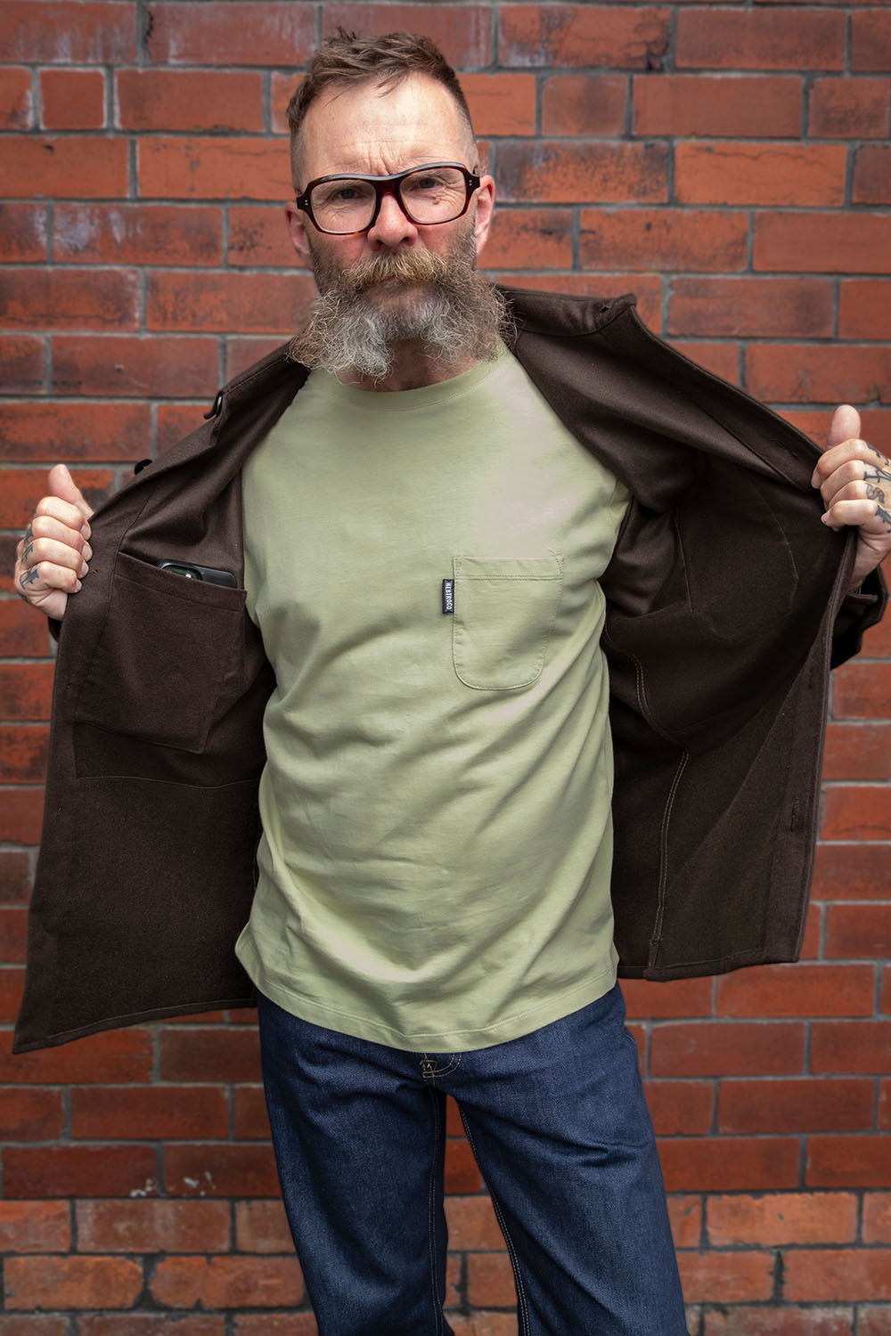 Sage Pocket T-Shirt