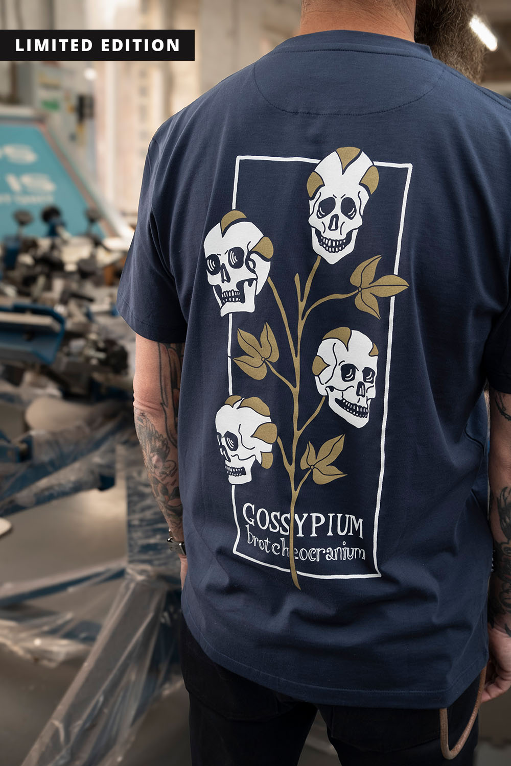 Cotton Skull T-Shirt