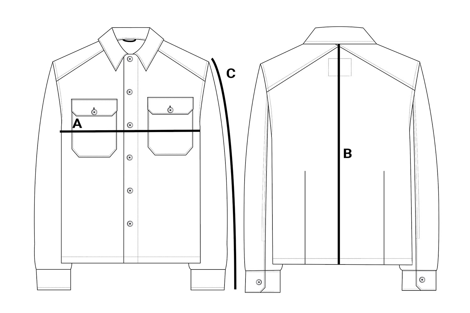 USB37 Wool Overshirt