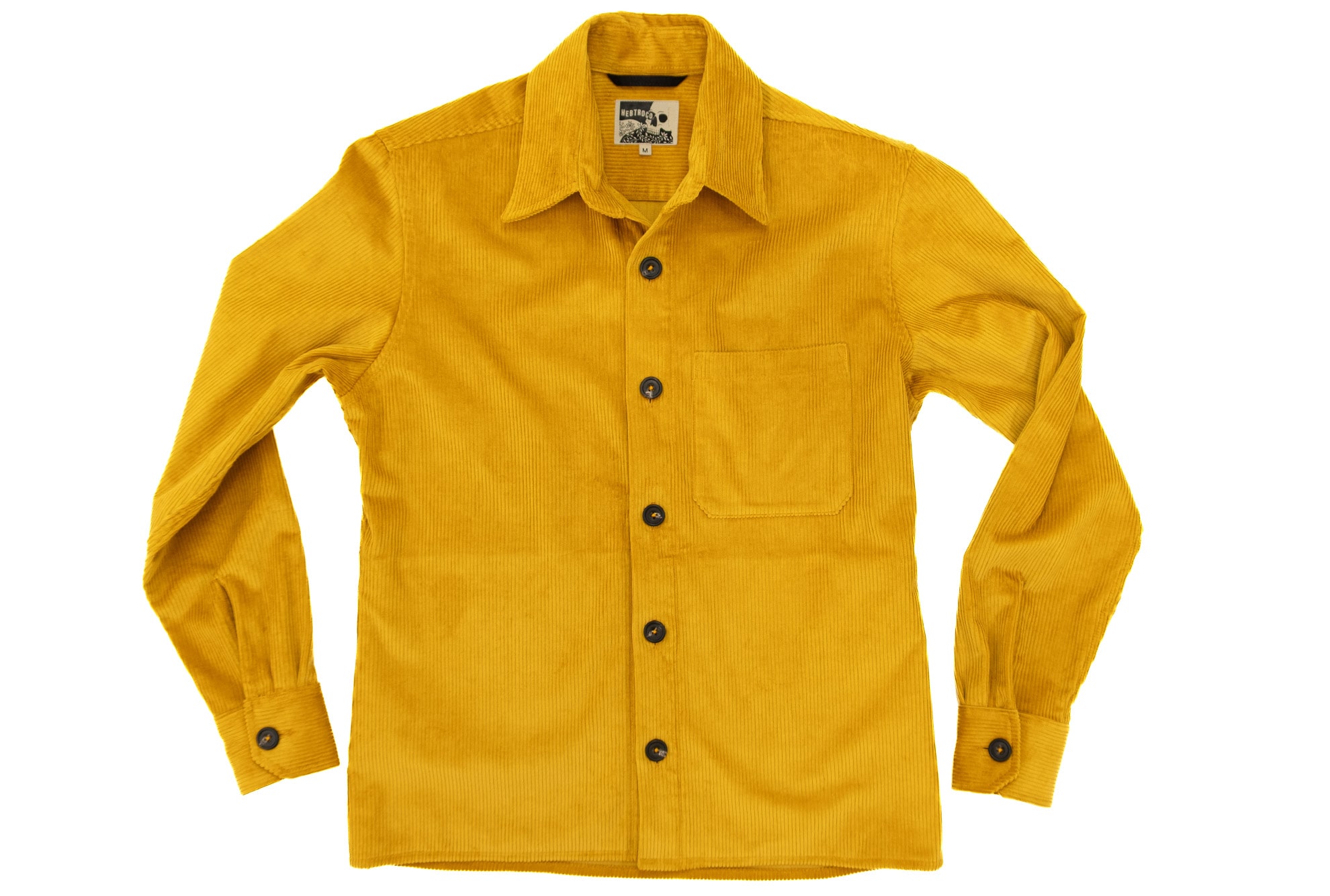 King Cord Overshirt / Gold