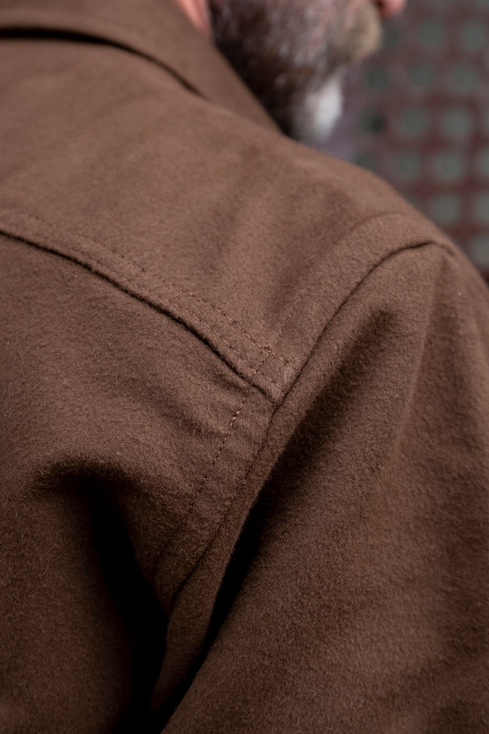 Iron Shirt / Brown Moleskin