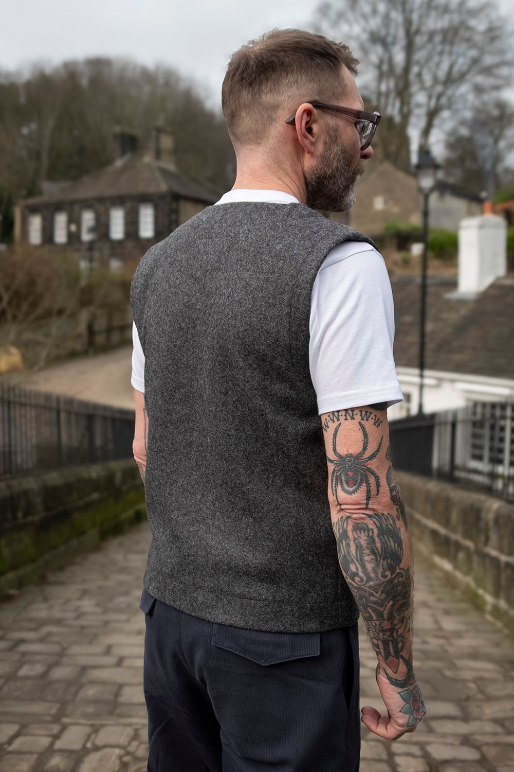 Melton Vest / Grey