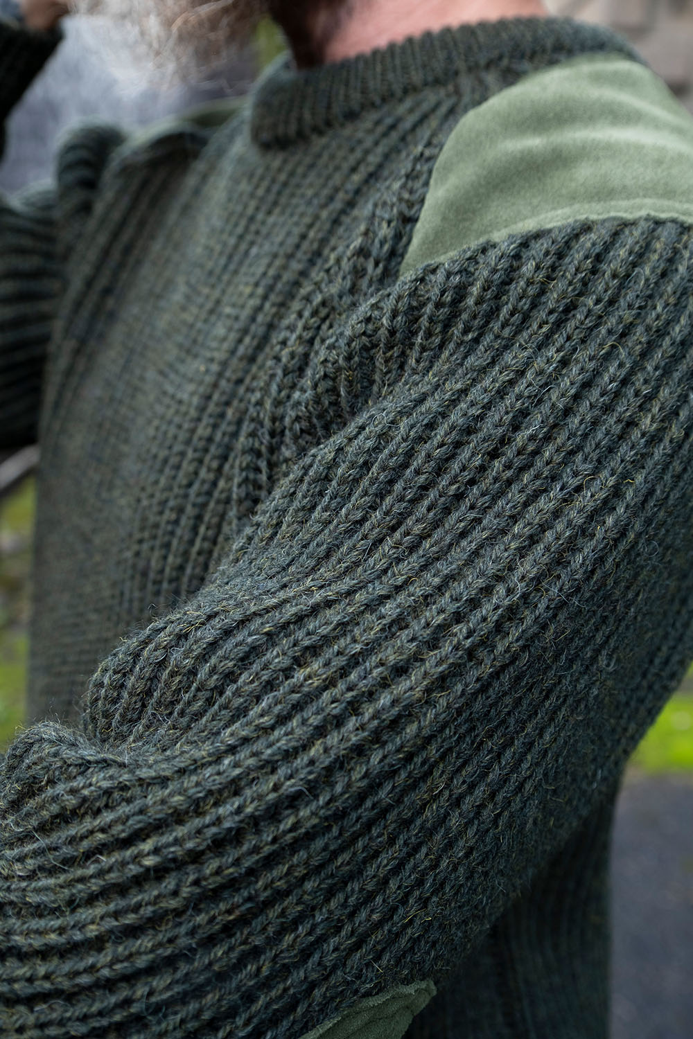 Man of Action Jumper / Land Green